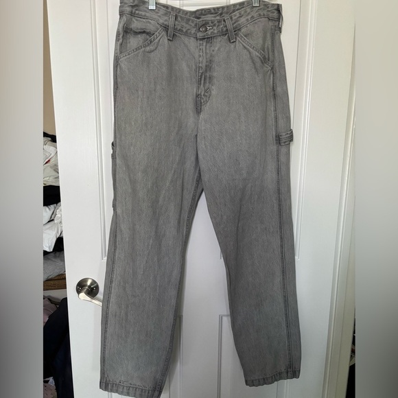 Levi's Other - LEVI’S Mens Gray Denim Carpenter Jeans size 33x32 great condition